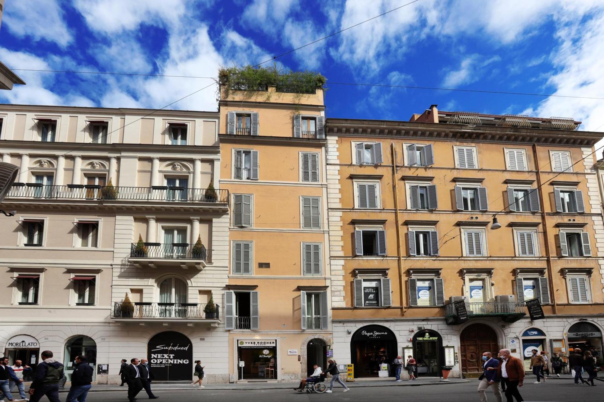 Nsm 71Viadelcorso Appartamento Con Terrazzo Рим Екстер'єр фото