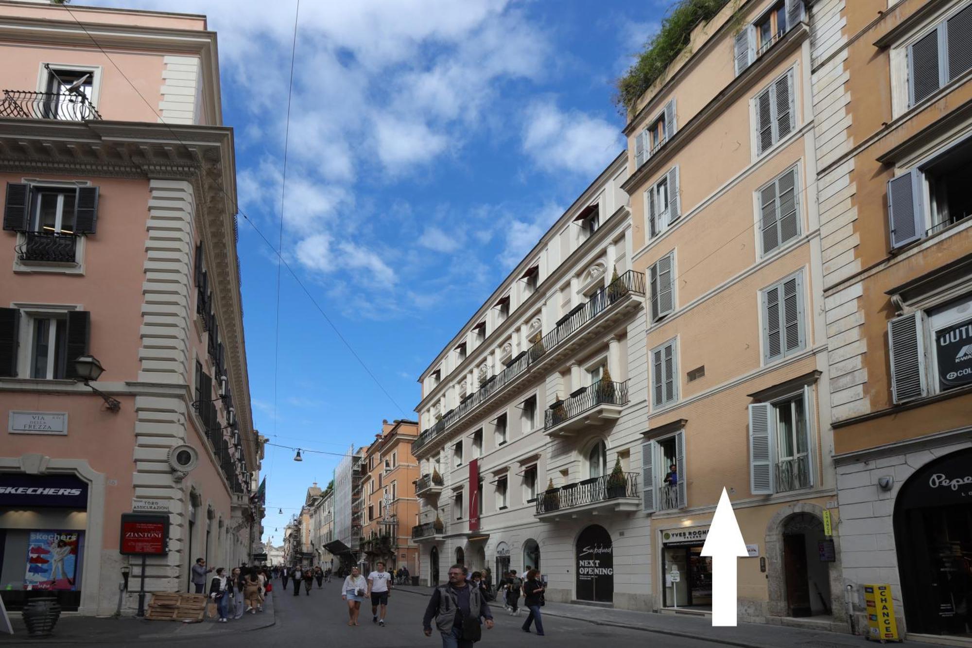 Nsm 71Viadelcorso Appartamento Con Terrazzo Рим Екстер'єр фото